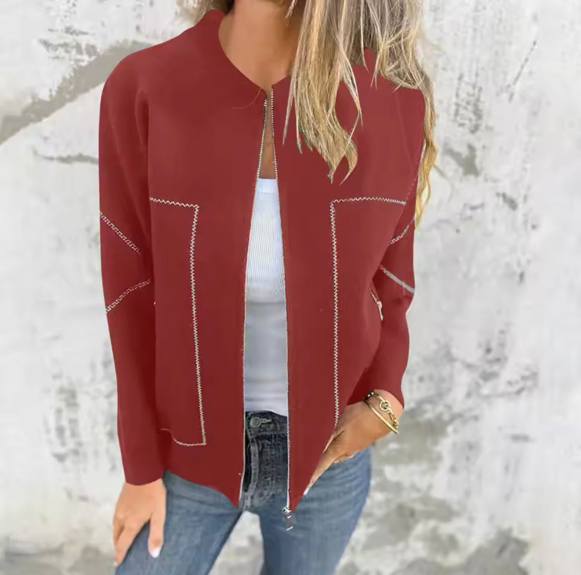Levy | Sleek Zipped Jacket