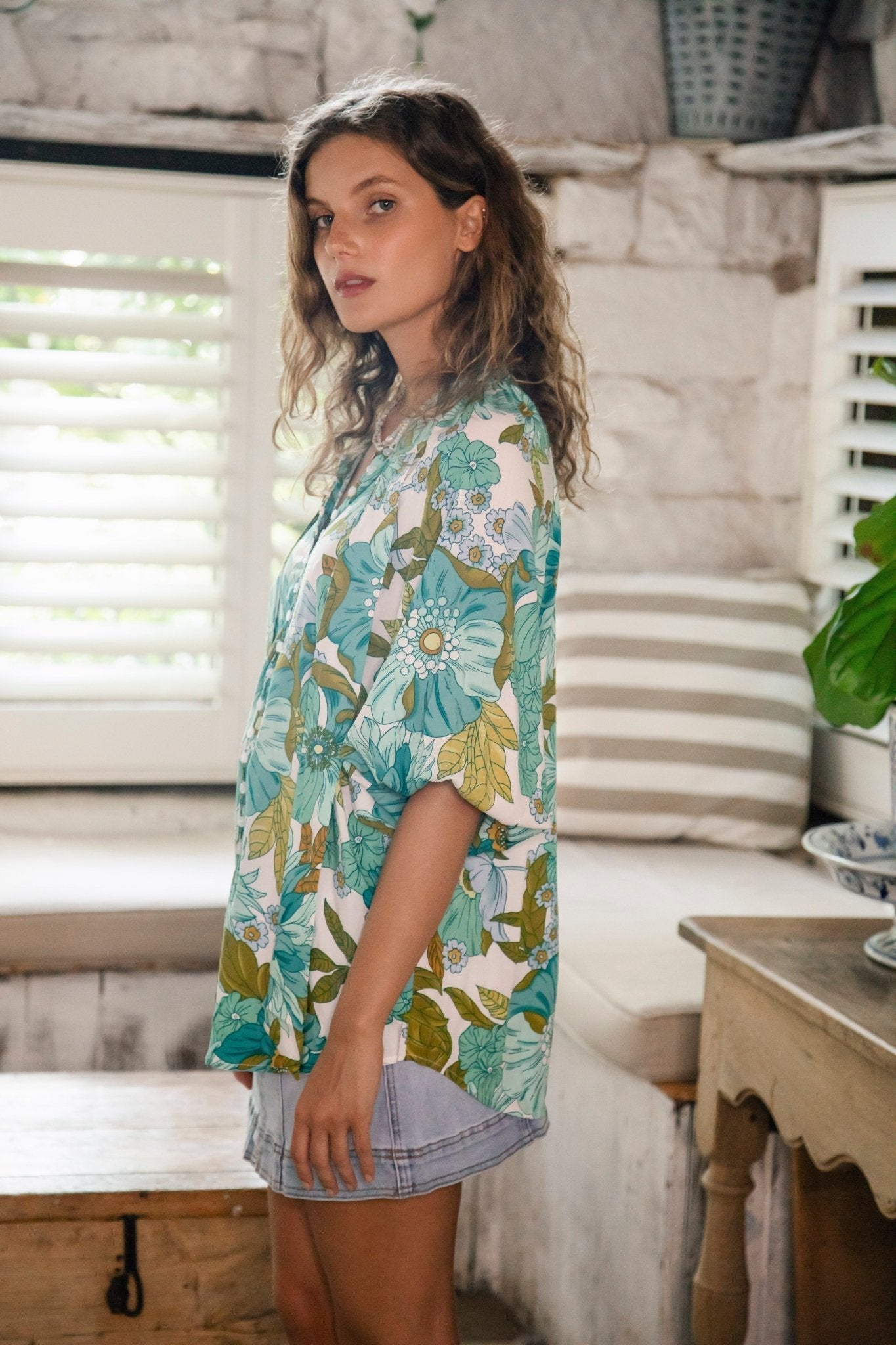 Catherine | Bohemian Chic Blouse