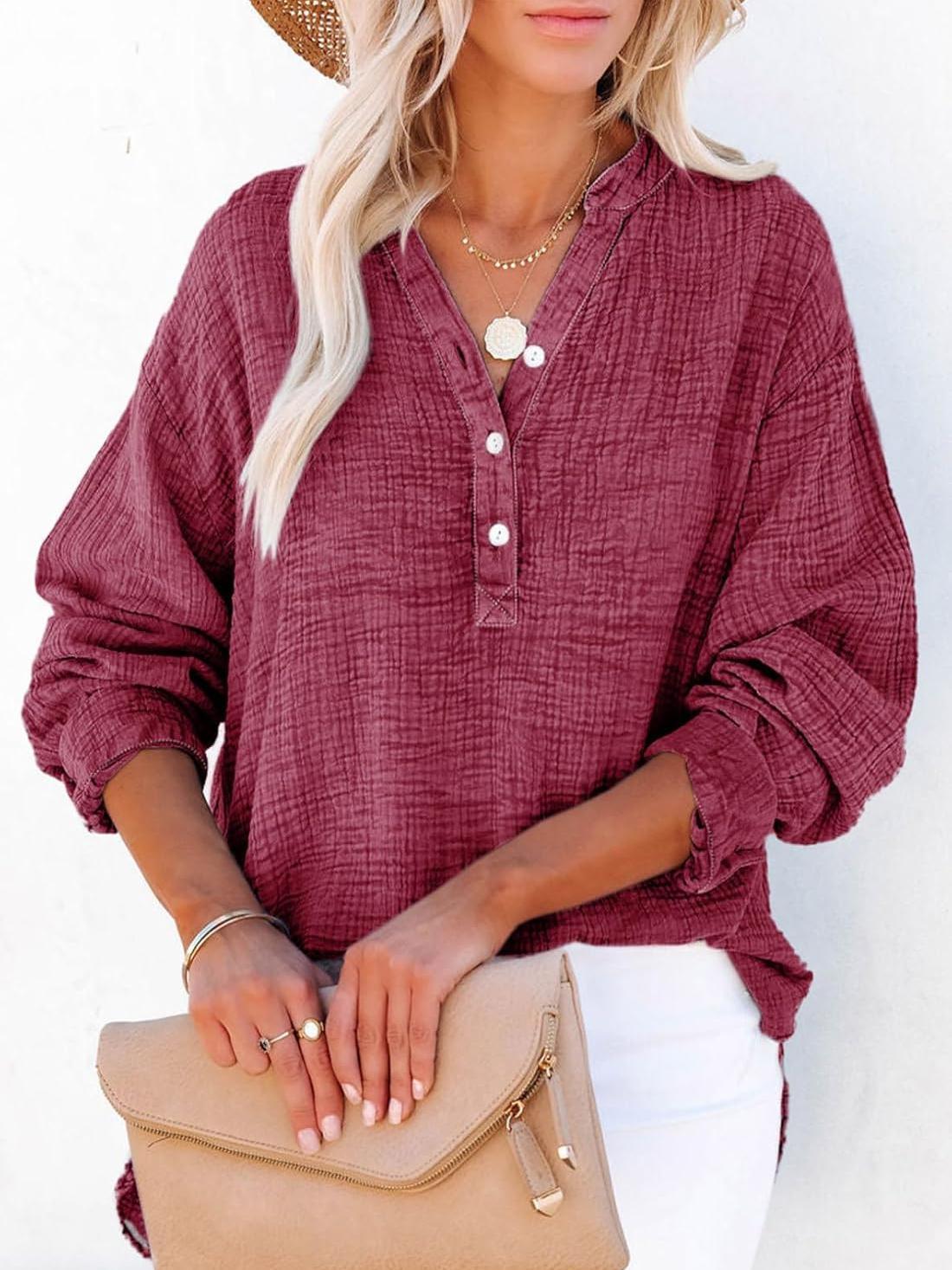Jena | Chic Button Blouse