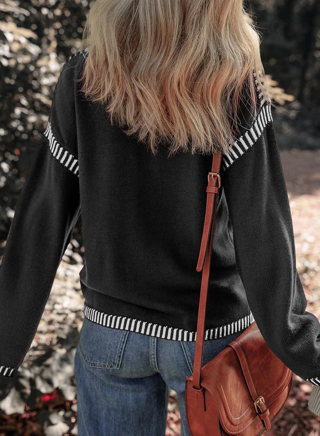 Maria | Chic Contrast Sweater
