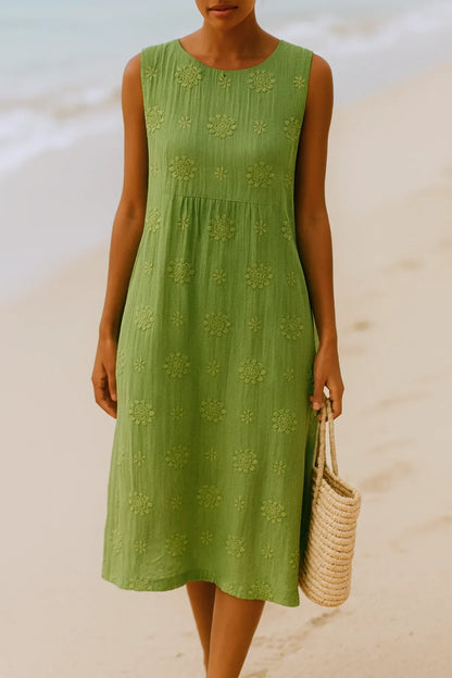 Crissel | Embroidered Summer Dress