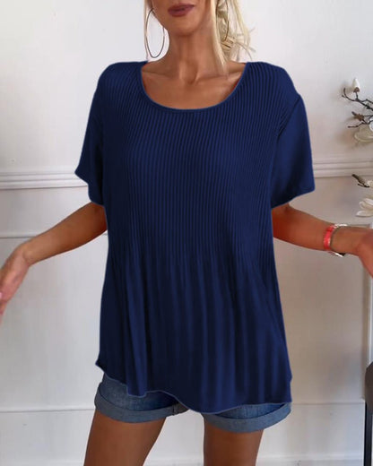 Hera | Pleated Elegance Blouse