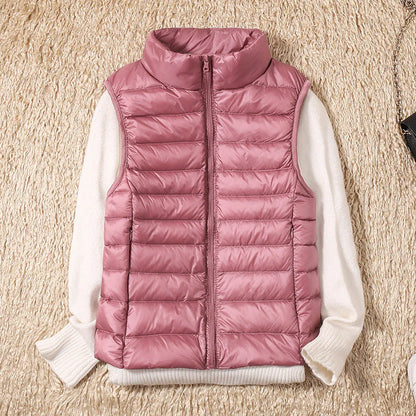 Galora™ | Light Puffer Vest with White Duck Down