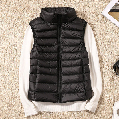 Galora™ | Light Puffer Vest with White Duck Down