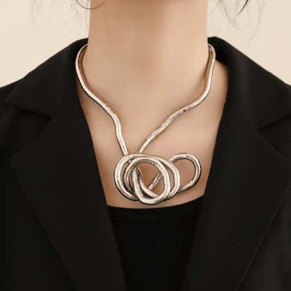 Tiffany | Flexible Loop Necklace