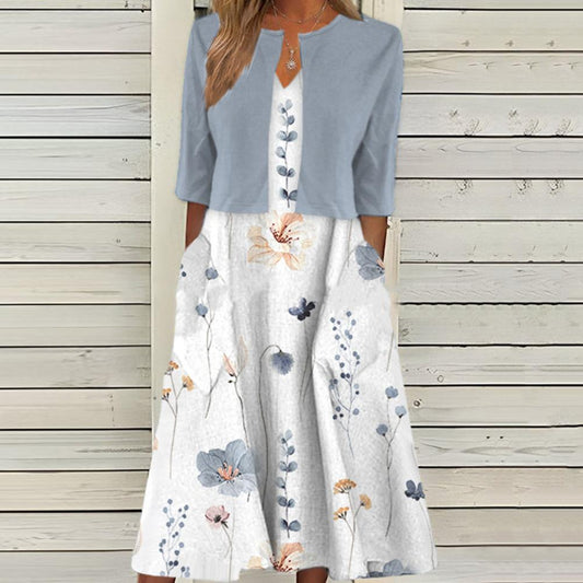 Alou | Charm Floral Dress Set