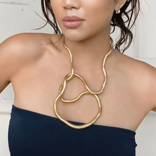 Tiffany | Flexible Loop Necklace