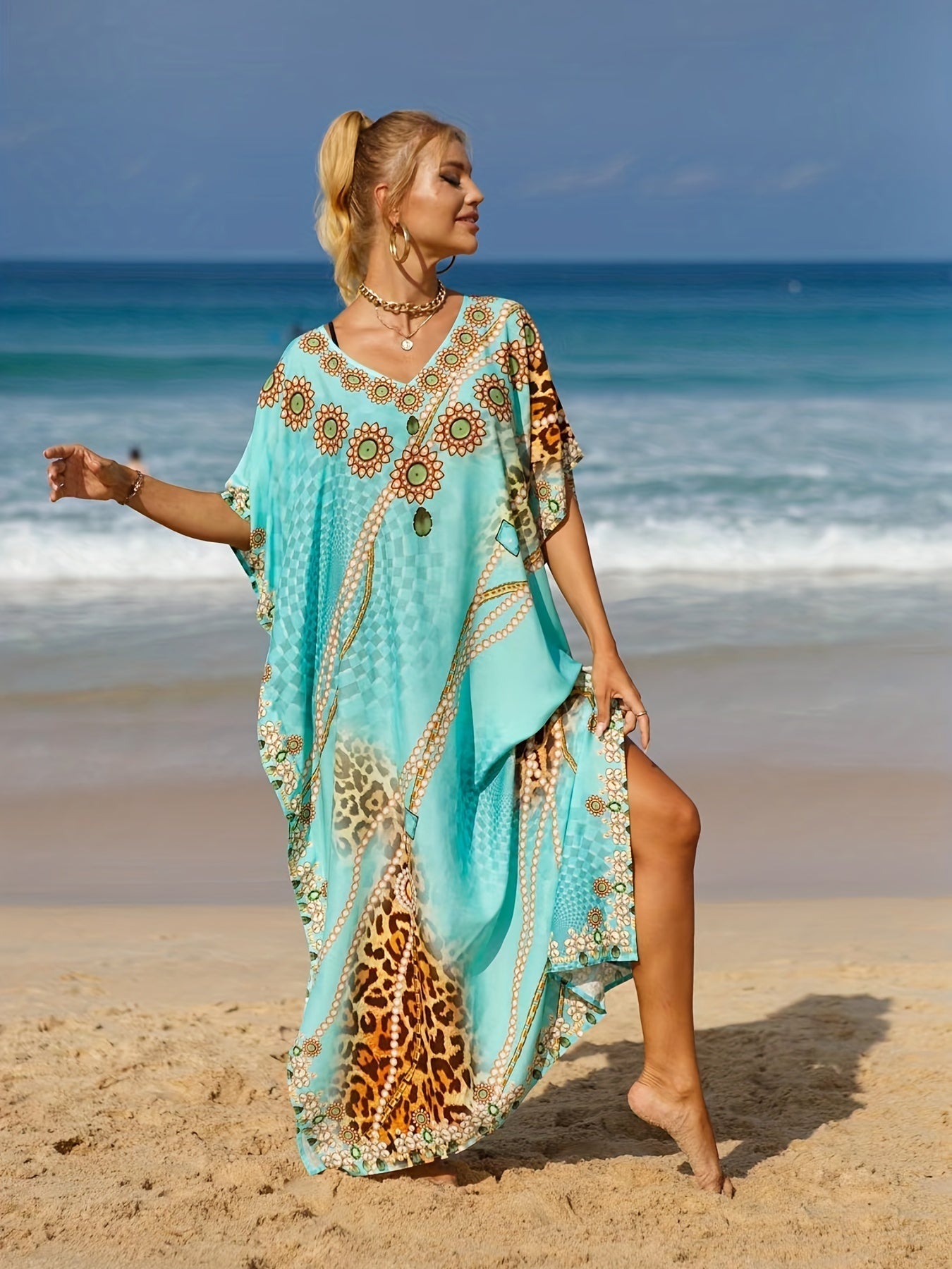 Faye | Radiant Beach Kaftan