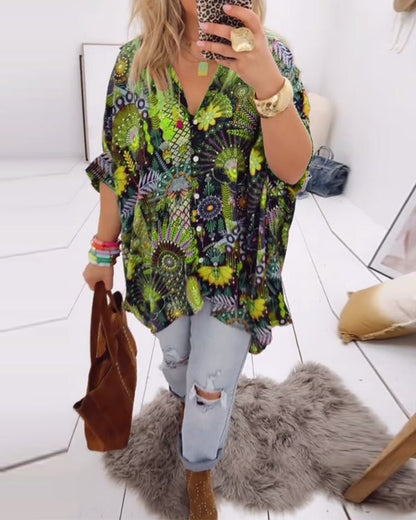 Linda | Chic Printed Blouse