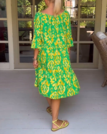 Rica - Relaxed Printed Dress