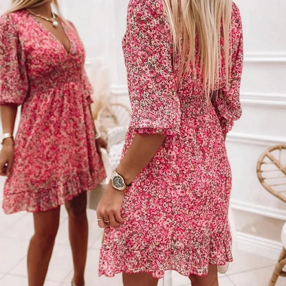 Sunna | Elegant Floral Dress