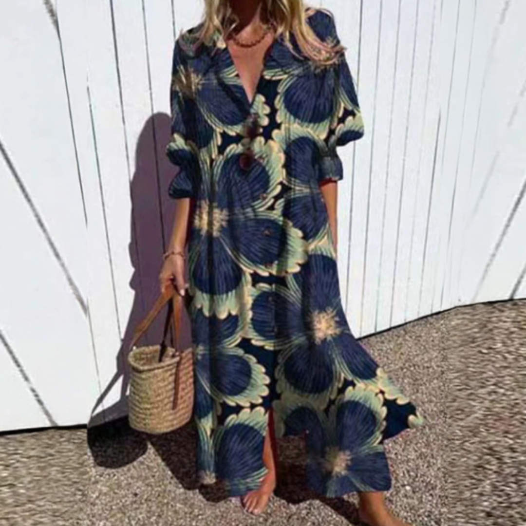 Dark Flowers / 3XL (18-20)