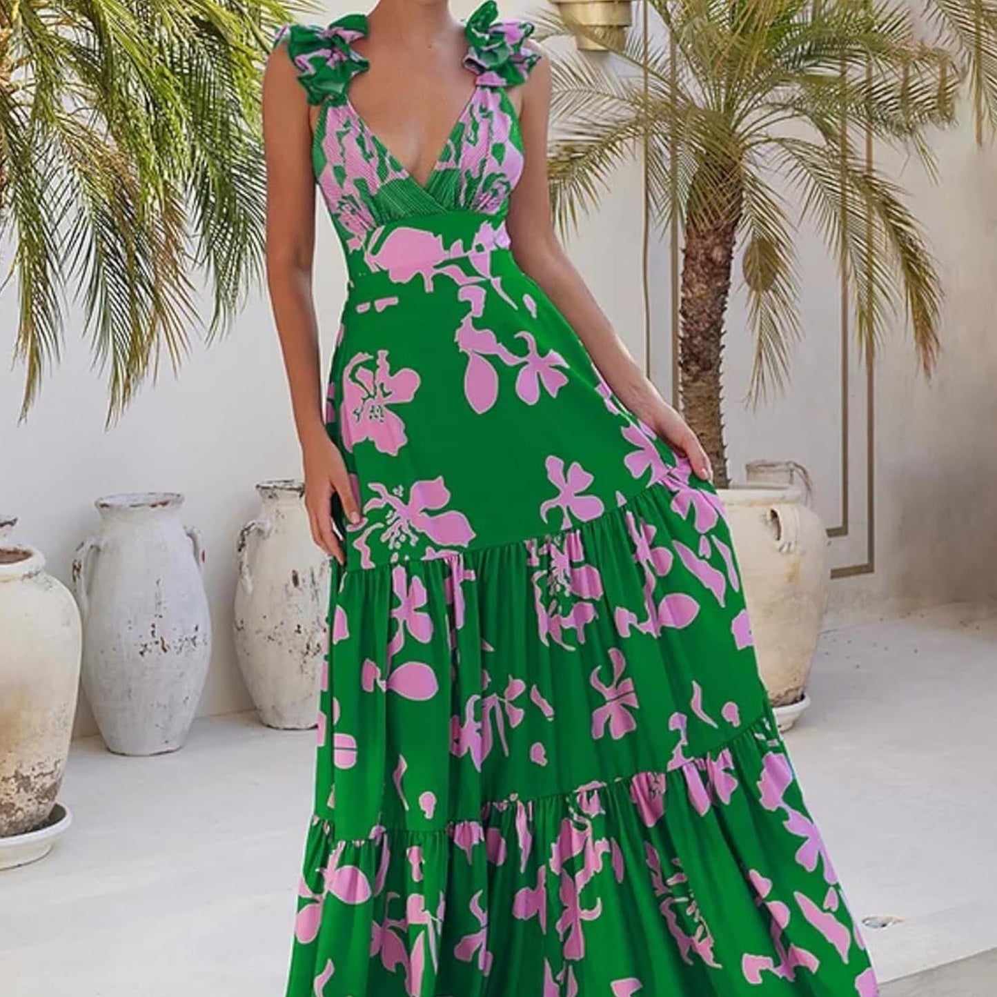 Shaila | Elegant Printed Swim Set