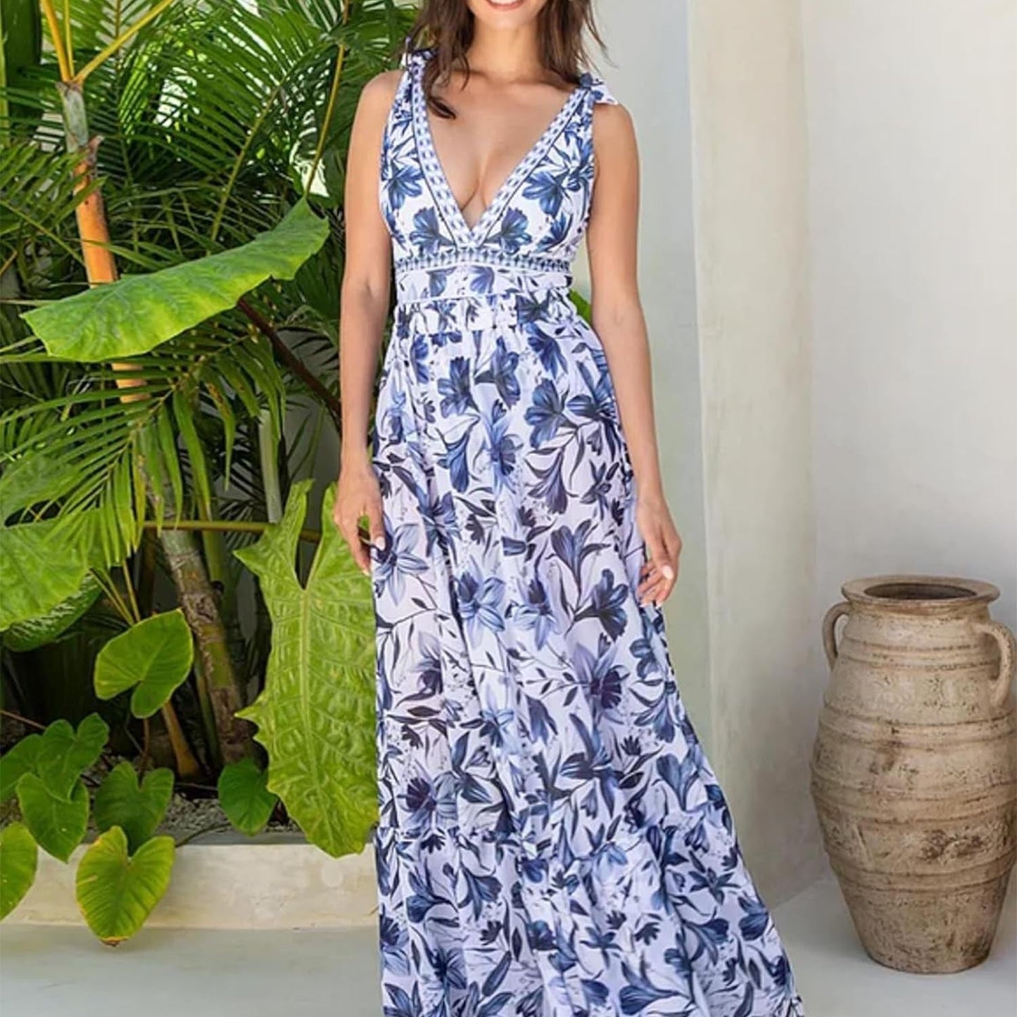 Shaila | Elegant Printed Swim Set