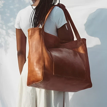 Sunset Luxe | Timeless Leather Shoulder Bag