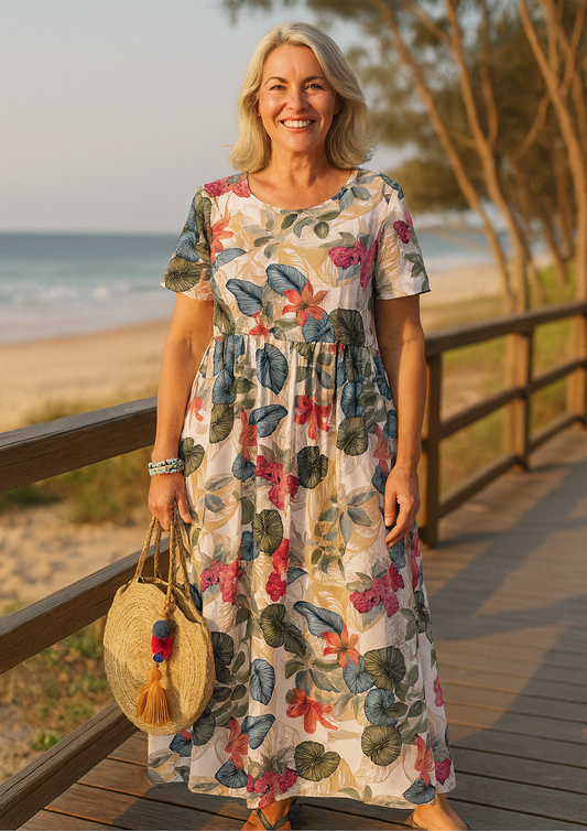 Dianne | Summer Bloom Maxi Dress
