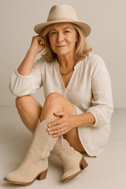 Kaye | Western-Inspired Comfort Boots