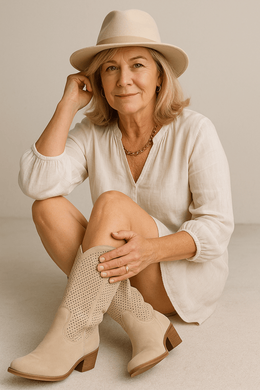 Kaye | Western-Inspired Comfort Boots