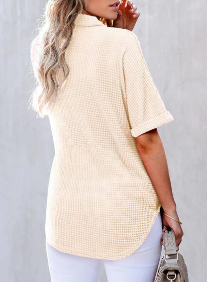 Solen | Waffle Knit  Shirts
