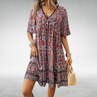 Quinley  - Boho Swing Dress
