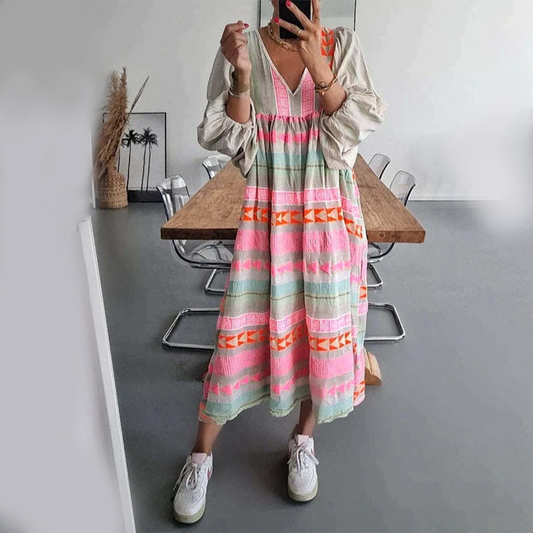 Jessenia - Comfortable Boho Dress