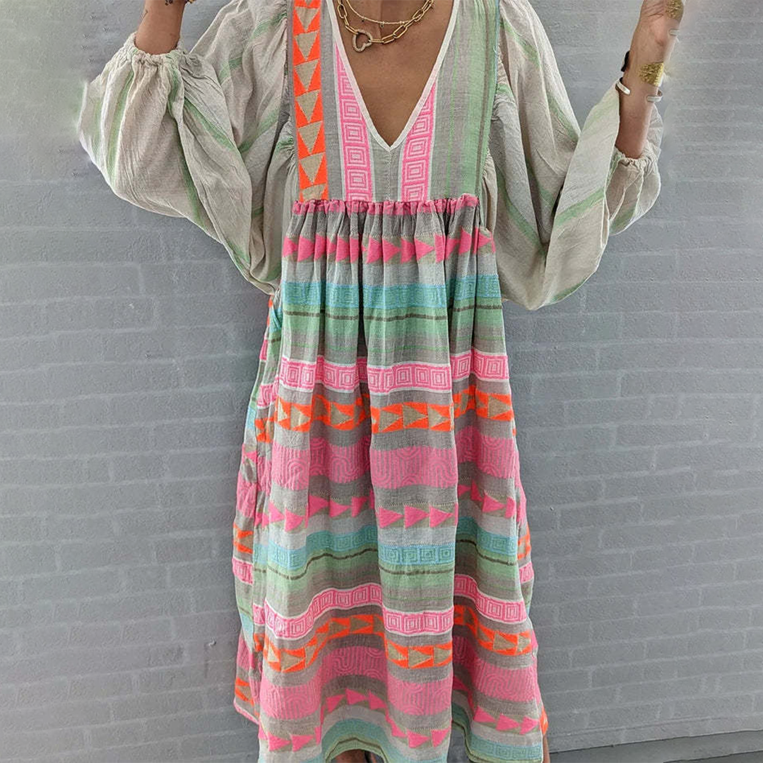 Jessenia - Comfortable Boho Dress