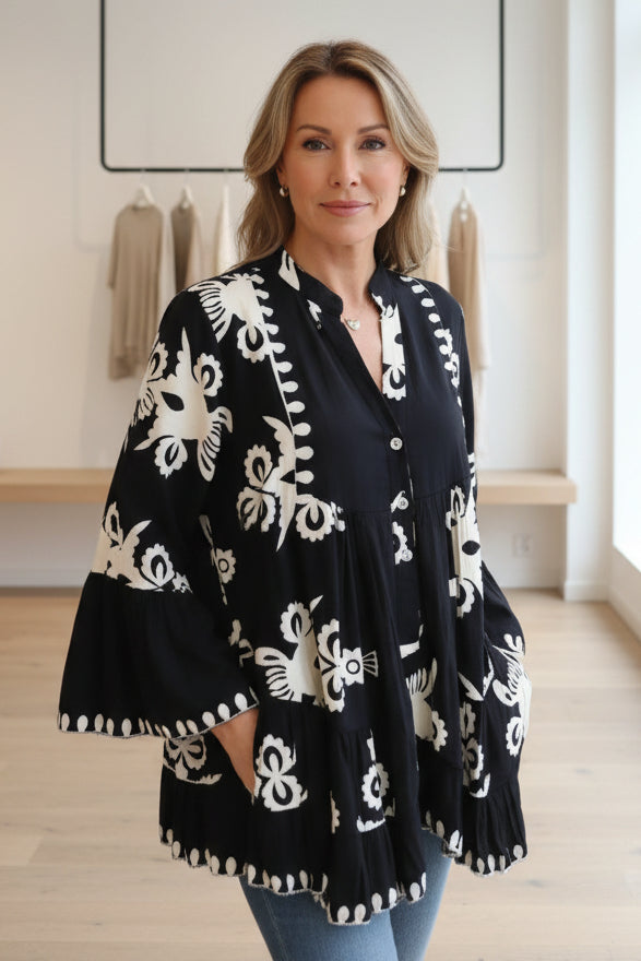 JORDANA - COASTAL BOHO TOP