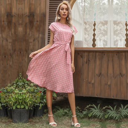 Beth - Polka Bloom Dress
