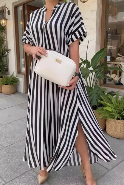 AMÉLIE – STRIPED MAXI DRESS