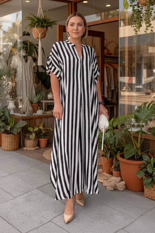 AMÉLIE – STRIPED MAXI DRESS