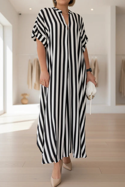 AMÉLIE – STRIPED MAXI DRESS