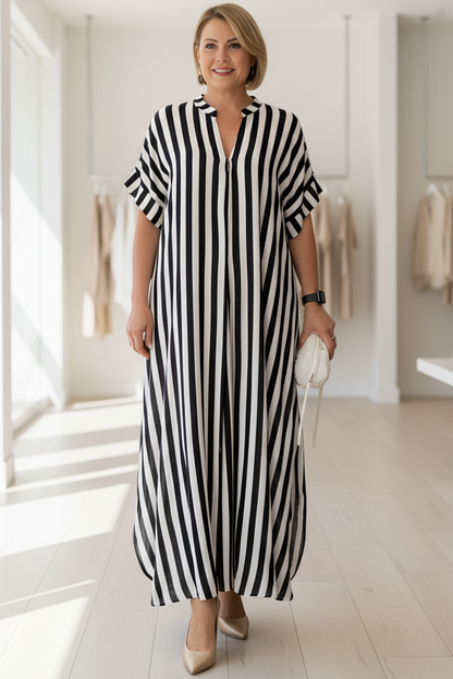 AMÉLIE – STRIPED MAXI DRESS