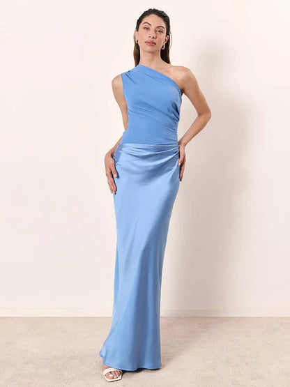 Sophia | One-Shoulder Maxi Dress
