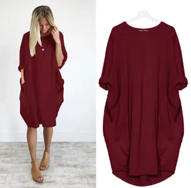 Red wine (Almost sold out) / 5XL (22-24)