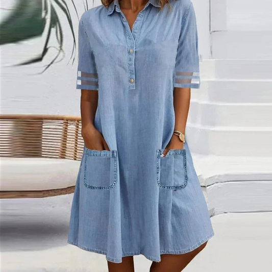 Daisy - Casual Denim Dress