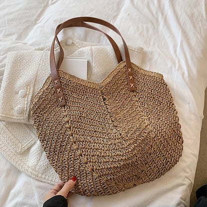 Holly | Boho Straw Bag