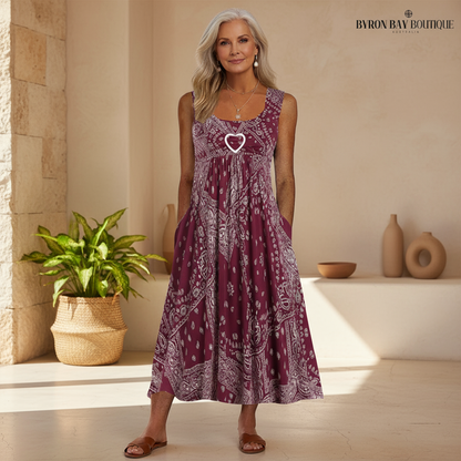 Aida - Vintage Heart Dress