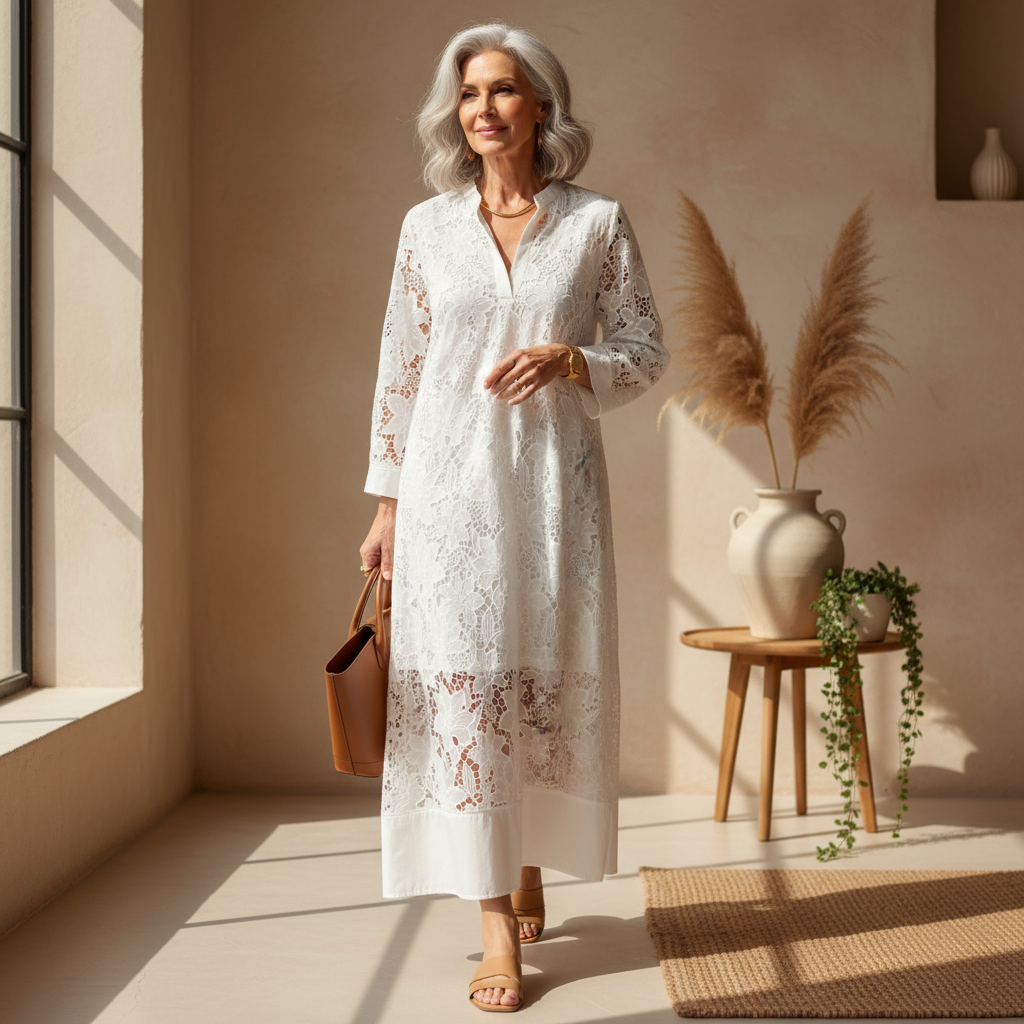 Nerisse - Comfy Lace Dress