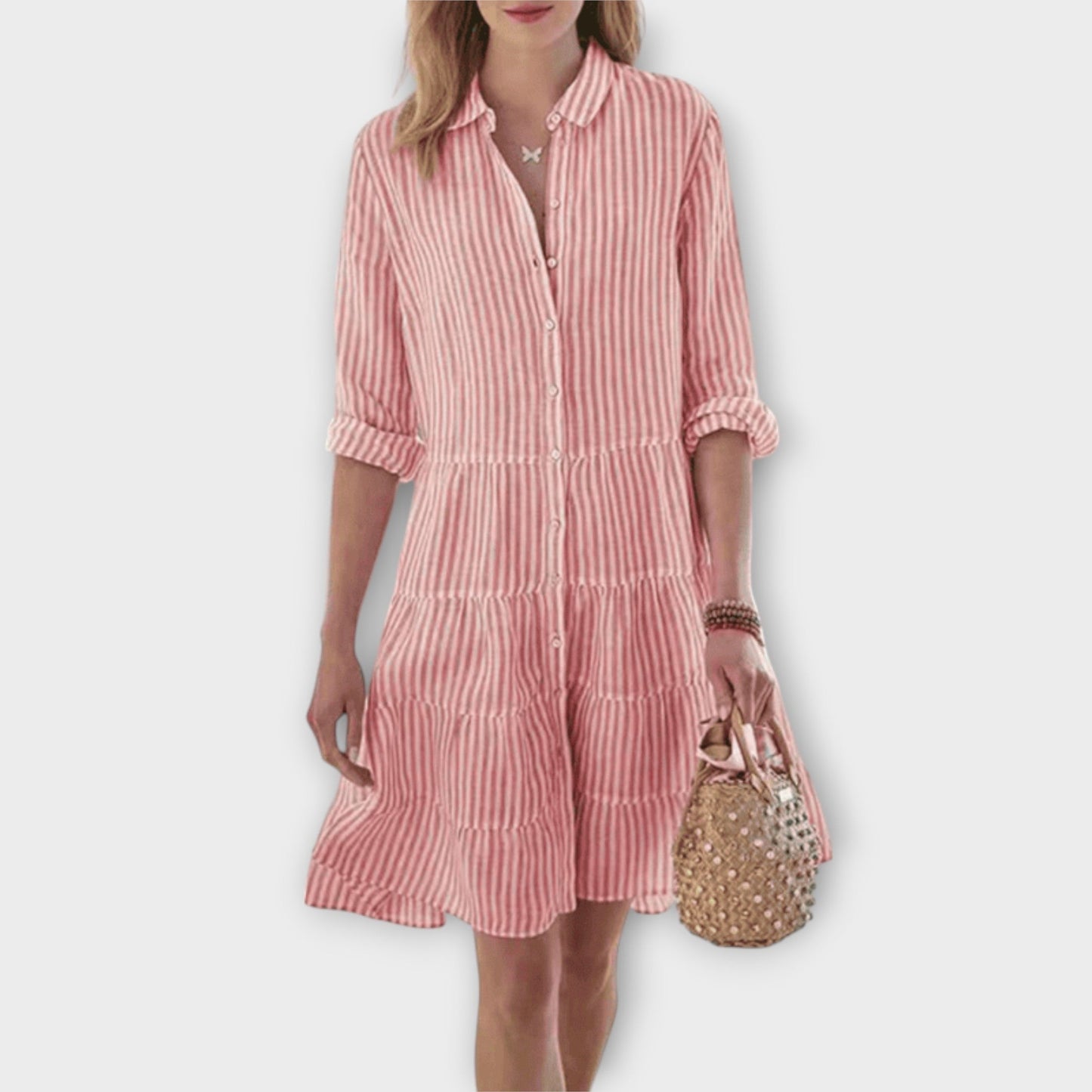 Nadie - Striped Breezy Dress