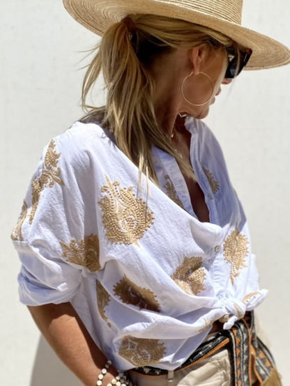 Mira | Chic Silk Blouse