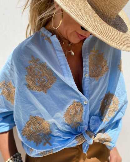 Mira | Chic Silk Blouse