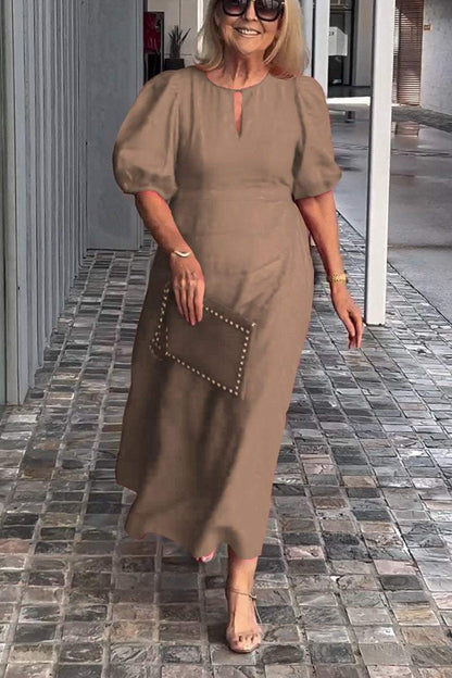 Natalia | Puff Timeless Dress